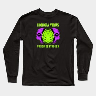 corona virus Long Sleeve T-Shirt